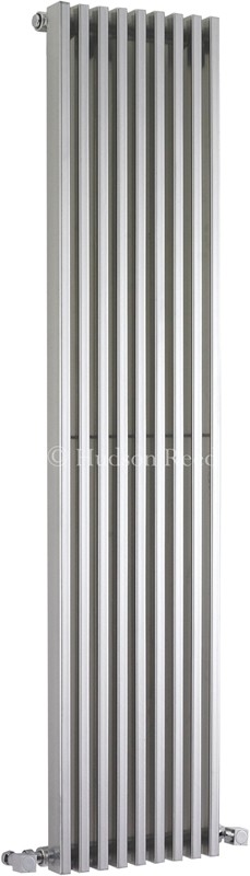 Parallel Designer Radiator (Silver). 342x1500mm. additional image