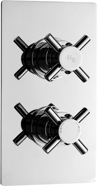3/4" Thermostatic Concealed Twin Shower Valve. additional image
