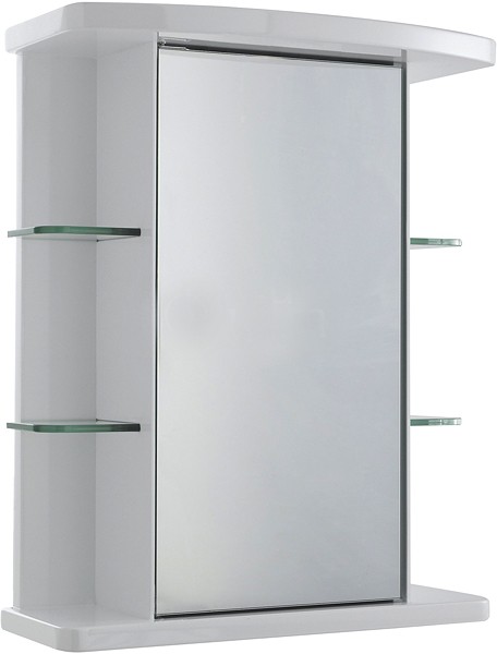 Verve Mirror Bathroom Cabinet. 530x670x255mm. additional image