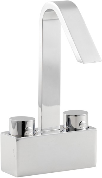Mono Basin Mixer with pop up waste and swivel spout. additional image