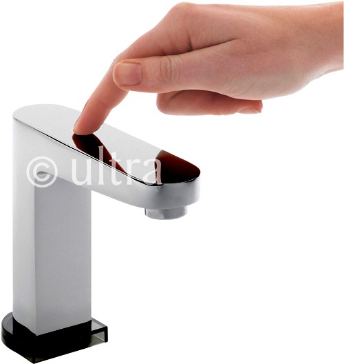 Touch Sensor Basin Tap (Battery Powered). additional image