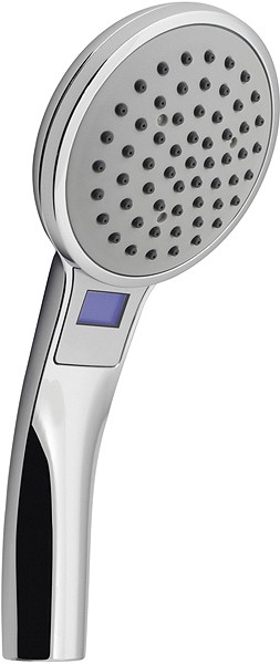 Shower Handset With Illuminated LCD Display. additional image