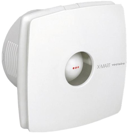 Timer Extractor Fan With Humidistat. 100mm (White). additional image