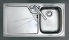 Click for Astracast Sink Lausanne 1.0 bowl stainless kitchen sink with left hand drainer.