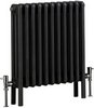 Click for Bristan Heating Nero 3 Column Bathroom Radiator (Gun Metal). 535x600mm.