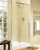 Click for Image Allure 800mm left hand inline hinged shower enclosure door and panel.