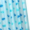 Click for Croydex Textile Shower Curtain & Rings (Wiggly Fish, 1800mm).