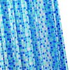 Click for Croydex PVC Shower Curtain & Rings (Blue Mosaic, 1800mm).
