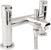 Click for Deva Ikon Bath Shower Mixer Tap With Shower Kit And Wall Bracket.
