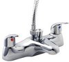 Click for Deva Revelle Bath Shower Mixer Tap With Shower Kit (Chrome).