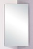 Click for Hudson Reed Arklow stainless steel corner mirror bathroom cabinet.