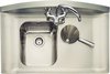 Click for Rangemaster Roma 1.25 Bowl Stainless Steel Sink, Right Hand Drainer.