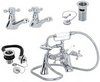 Click for Mayfair Ritz Basin & Bath Shower Mixer Tap Pack With Wastes.