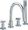 Click for Mayfair Series C 4 Tap Hole Bath Shower Mixer Tap With Shower Kit (Chrome).