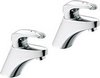 Click for Mira Excel Bath Taps (Pair, Chrome).