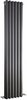Click for Crown Radiators Peony Double Radiator. 5705 BTU (Anthracite). 1500mm Tall.