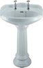 Click for Durham 2 Tap Hole Basin and Pedestal.