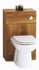 Click for daVinci Monte Carlo complete back to wall toilet set in cherry.