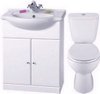 Click for daVinci 4 Piece 650mm Bathroom Vanity Suite with WC, Cistern, Vanity, Basin.
