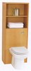 Click for daVinci Monte Carlo complete back to wall toilet set with shelves in beech.