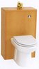 Click for daVinci Monte Carlo complete back to wall toilet set in beech.