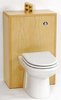 Click for daVinci Monte Carlo back to wall toilet unit in maple (Pan not included).