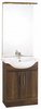 Click for daVinci 650mm Wenge Vanity Unit with ceramic basin, mirror and lights.
