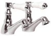 Click for Ultra Bloomsbury Basin taps (Pair, Chrome)