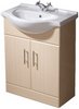 Click for Roma Furniture 650mm Beech Vanity Unit, Ceramic Basin, Fully Assembled.