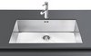 Click for Smeg Sinks 1.0 Bowl Stainless Steel Undermount Kitchen Sink.  720x400mm.