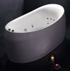Click for Hydra Pro Freestanding Double Ended Whirlpool Bath. 1800x900mm.