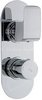 Click for Hudson Reed Hero Twin Concealed Thermostatic Shower Valve (Chrome).