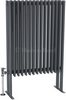 Click for Hudson Reed Radiators Fin Floor Mounted Radiator (Anthracite). 570x900mm.