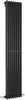 Click for Hudson Reed Radiators Fin Radiator (Black). 304x1500mm. 4367 BTU.