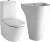 Click for Hudson Reed Ceramics 3 Piece Bathroom Suite With Toilet, Seat & 610mm Basin.