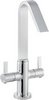 Click for Hudson Reed Clio Cruciform Mono Basin Mixer Tap With Pop Up Waste.