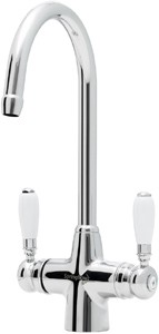 Astracast Springflow Colonial Water Filter Kitchen Tap in chrome.