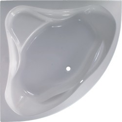 Aquaestil Ambassador Corner Bath With Built In Seat.  1400x1400mm.