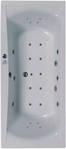 Aquaestil Arena Eclipse Aquamaxx Whirlpool Bath. 24 Jets. 1700x750mm.