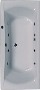 Aquaestil Arena Aquamaxx Whirlpool Bath. 8 Jets. 1800x800mm.