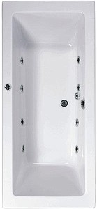 Aquaestil Plane Double Ended Whirlpool Bath. 8 Jets. 1700x700mm.