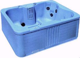 Hot Tub Matrix spa hot tub. 4 person + free steps & starter kit (Sea Spray).