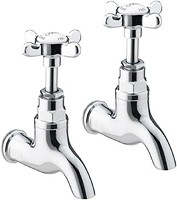 Bristan 1901 Bib Taps (pair), Chrome Plated.