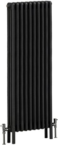 Bristan Heating Nero 3 Column Electric Radiator (Gun Metal). 490x1500mm.