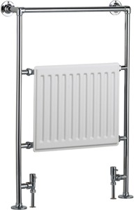 Bristan Heating Venus Bathroom Radiator (Chrome & White). 686x952mm.