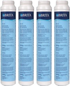 Brita Filter Taps 4 x Filter Cartridges for Rosedale, Titanium & Solo Taps Only.