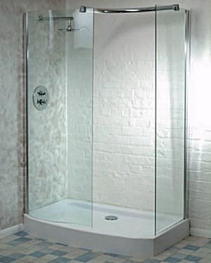 Tab Complete Walk-in Shower Enclosure.