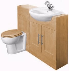 Woodlands Chilternhurst Bathroom Furniture Set (Maple).