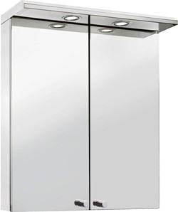 Croydex Cabinets 2 Door Bathroom Cabinet With Lights. 500x700x235mm.