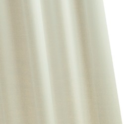 Croydex Textile Pro Shower Curtain & Rings (Ivory, 1800mm).